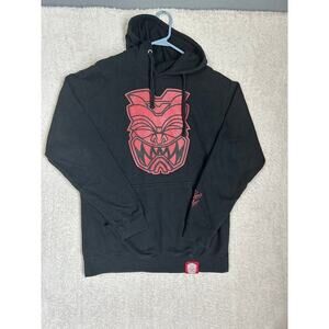 Farmers market Hawaiian hoodie size medium. Black and red. Streetwear